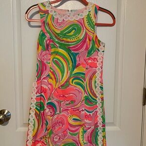Lilly Pulitzer Pink and Green Swirl Women’s Dress